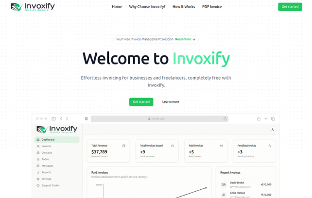 An image of the Invoxify project.